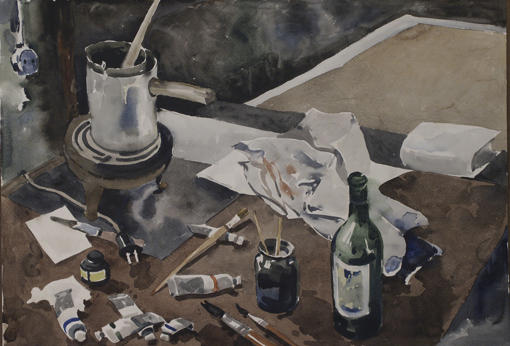 Рабочий стол. Из серии 