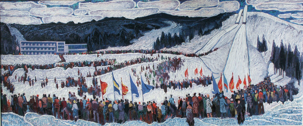 Прыжки с трамплина на приз газеты 