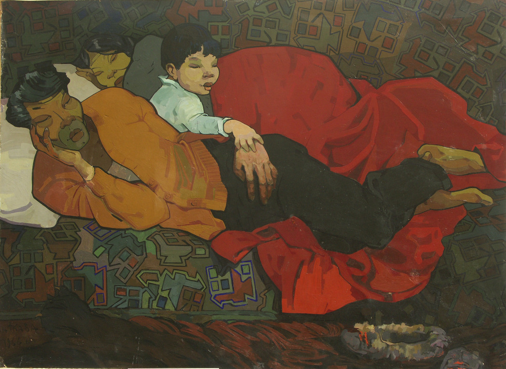 Нивхская семья