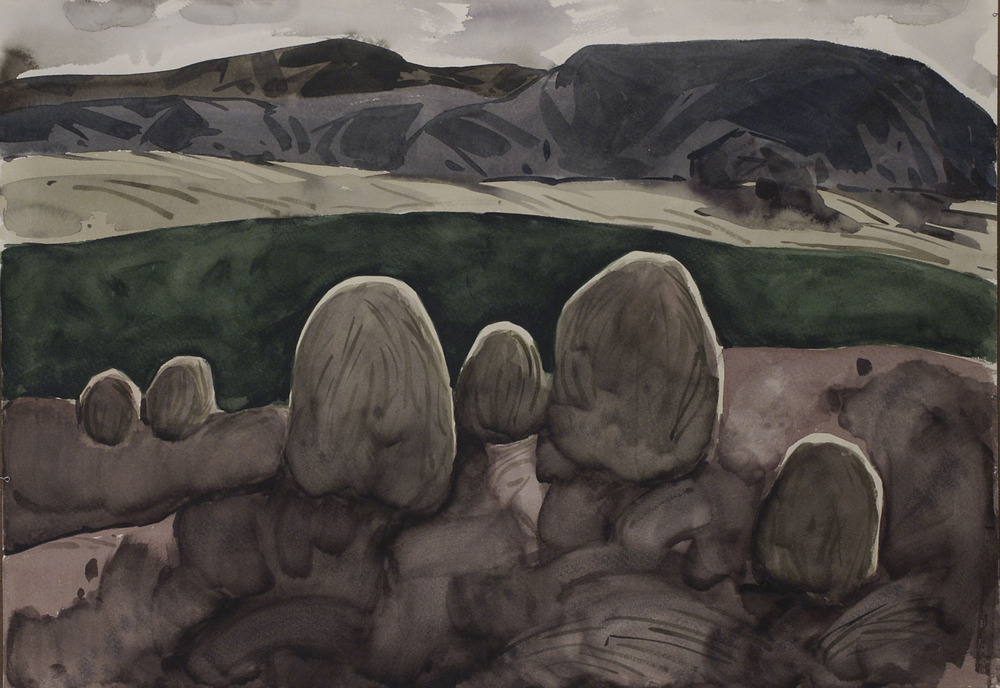 Стога. Из серии 