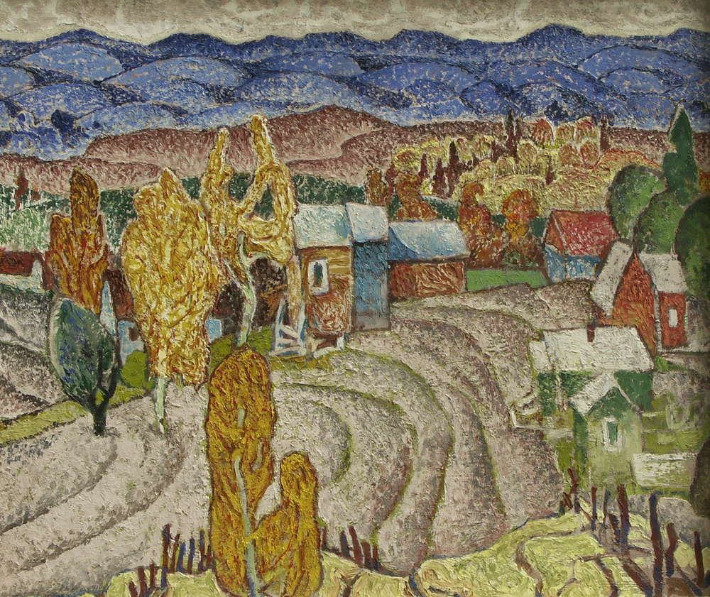 Осень в дачном поселке