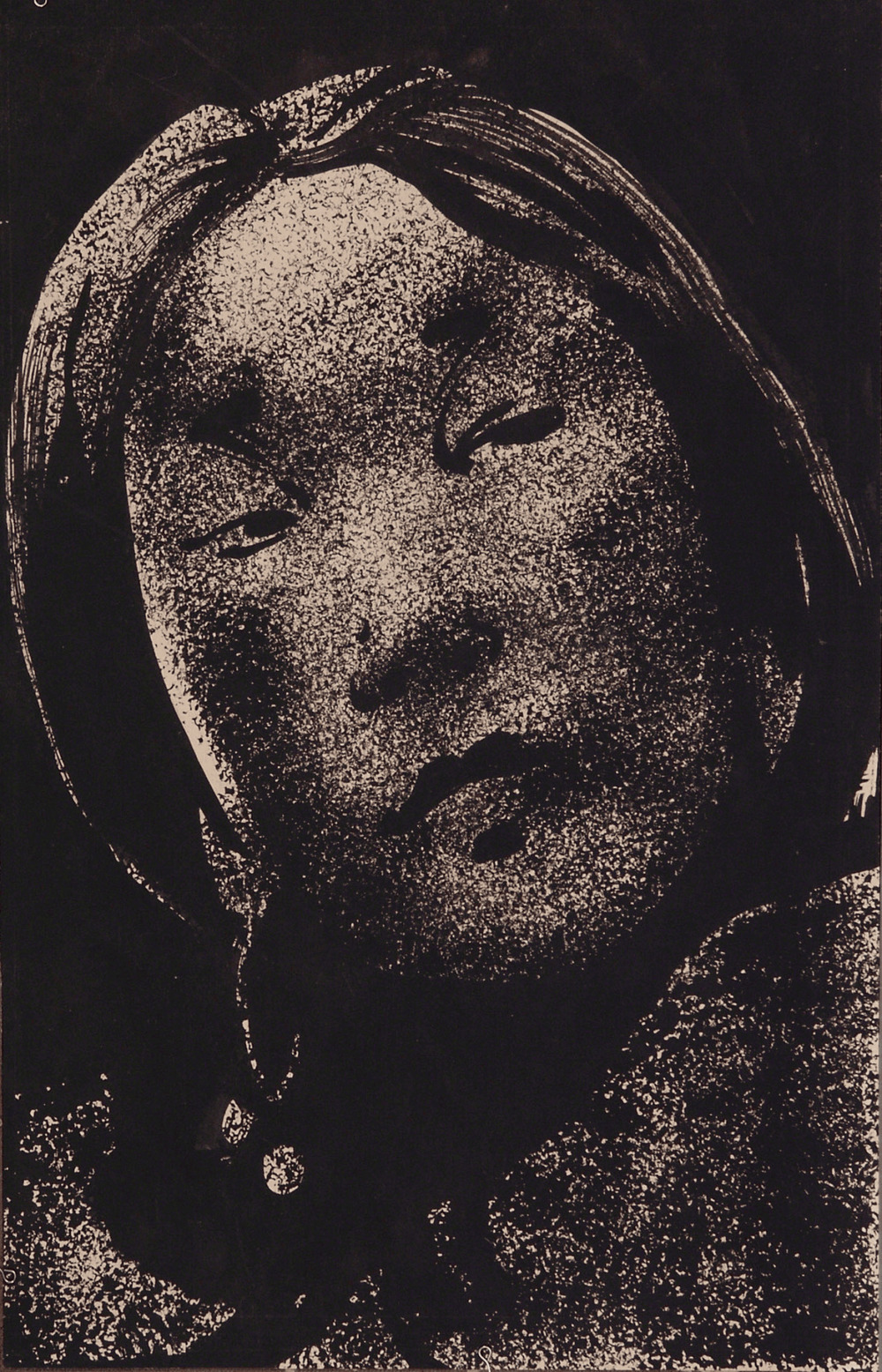 Иллюстрация к повести Владимира Канторовича «Детство нивха Ковгена». Лист 3