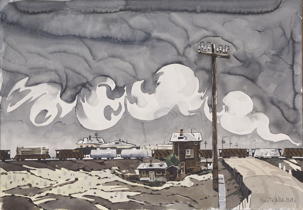 Переезд. Из серии 