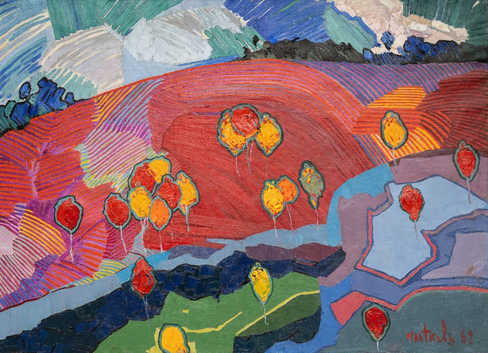 Художественные техники Гиви Манткавы. Масло