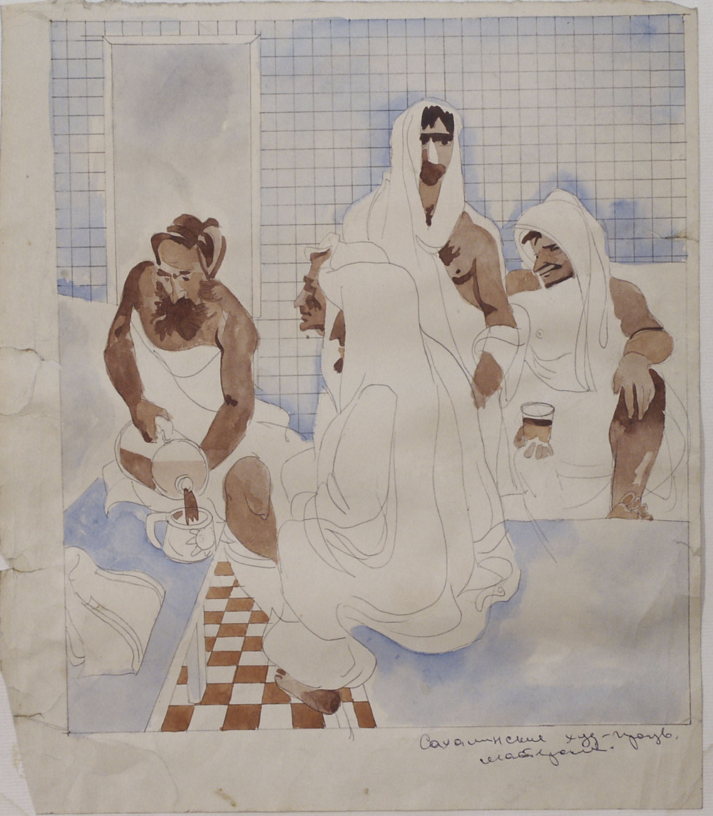 Эскиз к картине 