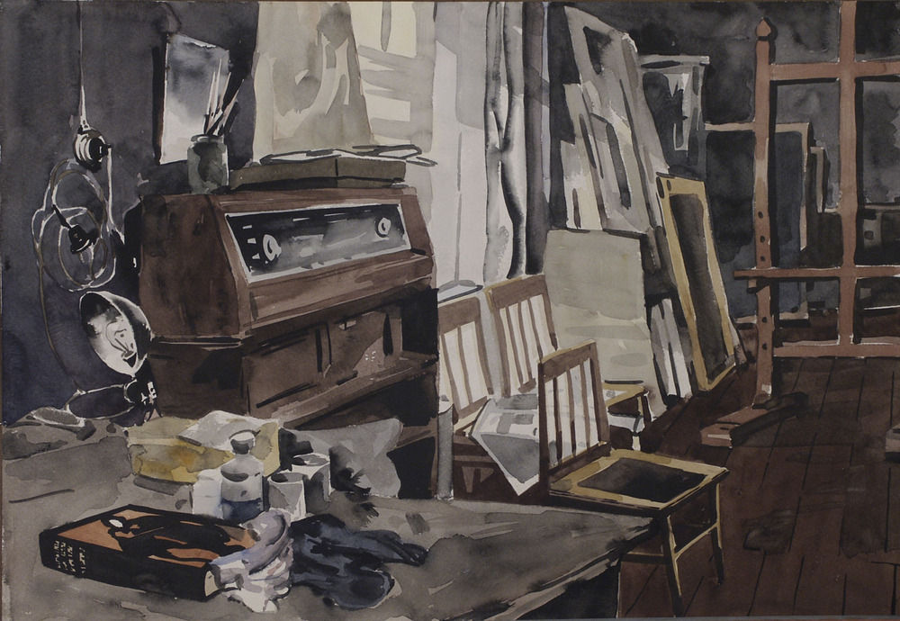 Уголок мастерской. Из серии 